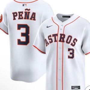 Nike Houston Astros Jeremy Pena Jersey XL